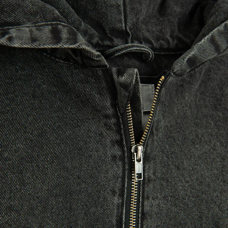 Jeansowa kurtka z kapturem Cool Club