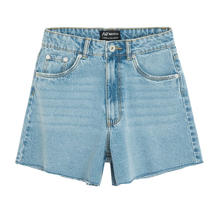 Jeansowe szorty z regulacją slim NOWEAR