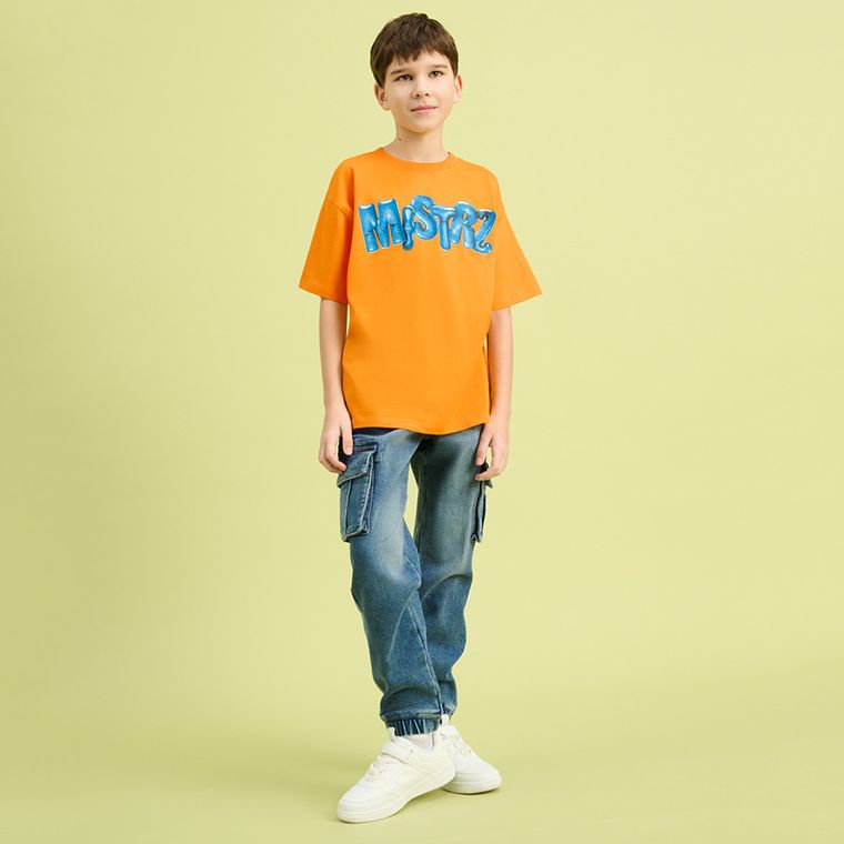 Jeansy z kieszeniami o kroju jogger Cool Club