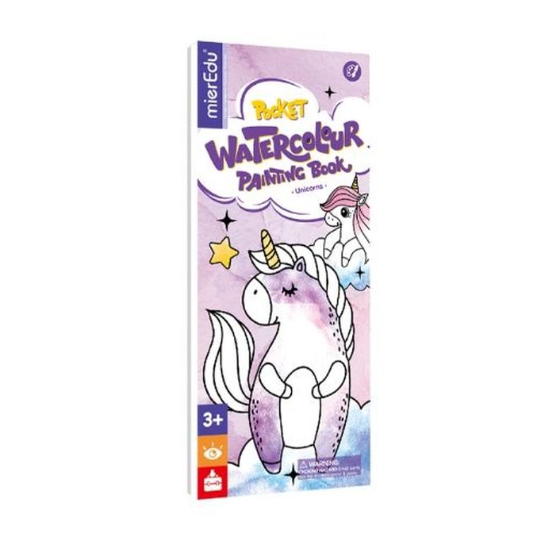 Jednorożce. Kolorowanka kieszonkowa wodna
