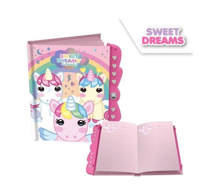 Jednorożec, Sweet Dreams, pamiętnik z kodem