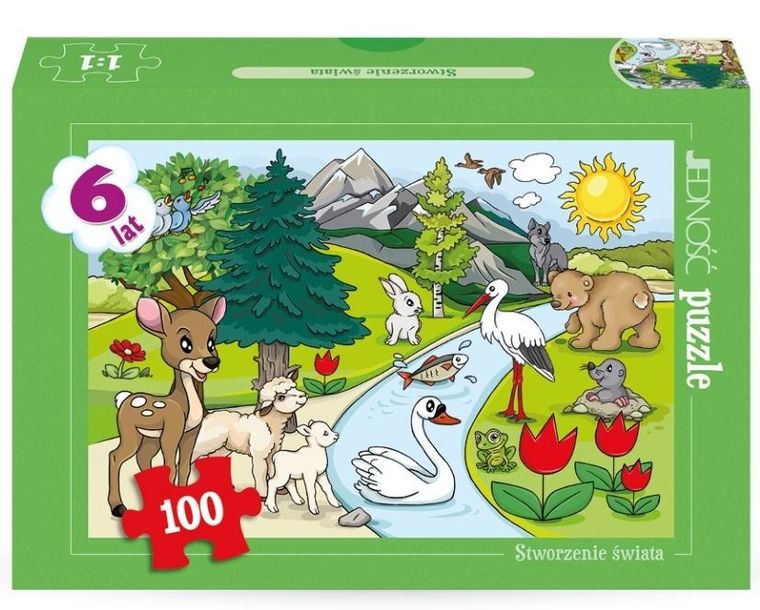 Jedność, Stworzenie świata, puzzle, 100 elementów