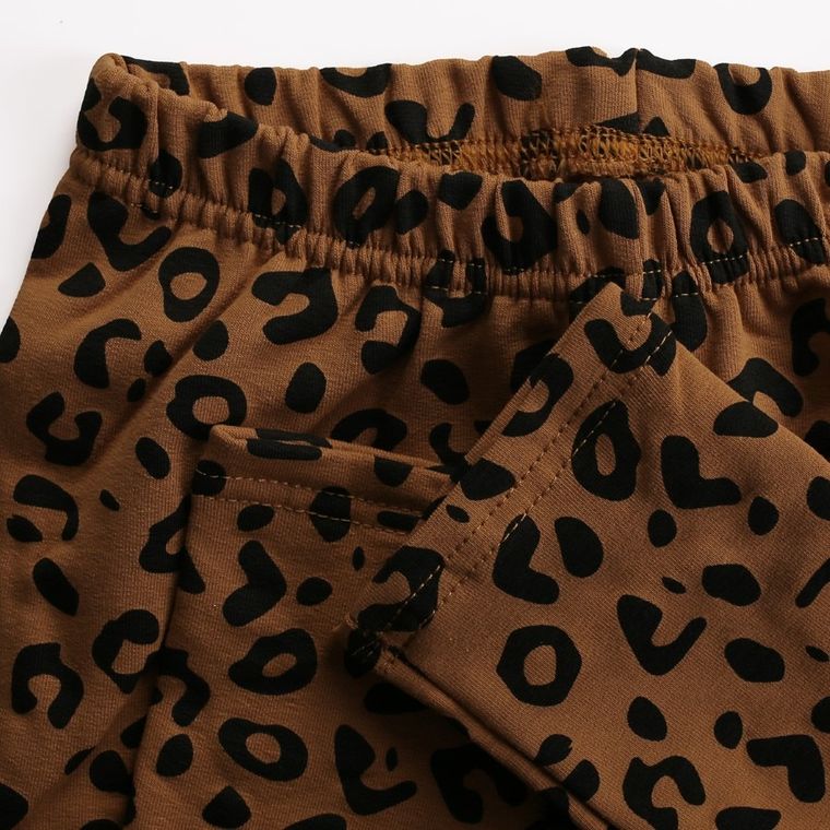 Jegginsy dziewczęce, ocieplane, brązowe, Tup Tup