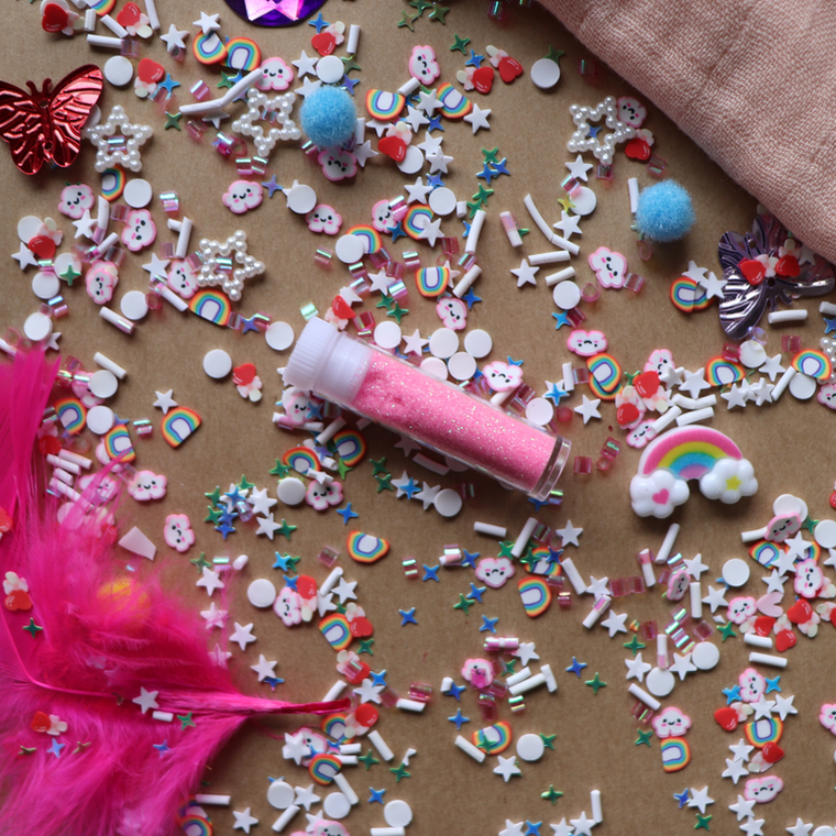 Jellystone Designs, wkład uzupełniający do butelek DIY, tęcza