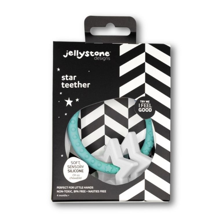 Jellystone, gryzak, gwiazdki, miętowy