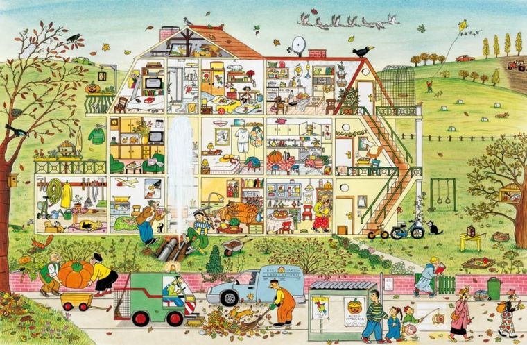 Jesień na ulicy Czereśniowej