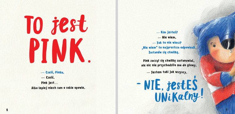 Jesteś ważny, Pinku! Książka o poczuciu własnej wartości