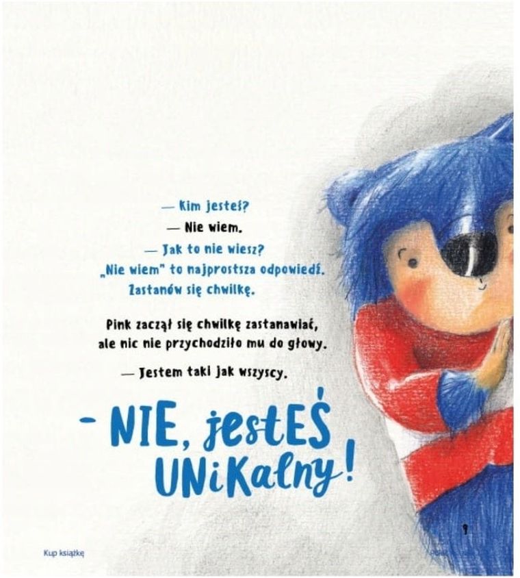 Jesteś ważny, Pinku! Książka o poczuciu własnej wartości dla dzieci i dla rodziców trochę też