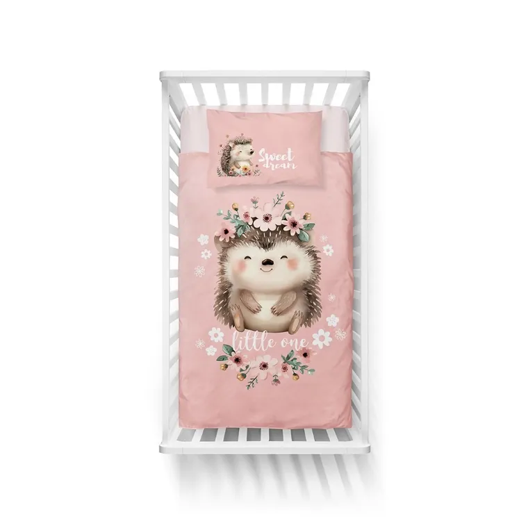 Jeż, 2-częściowy komplet pościeli dziecięcej, 90-120 cm
