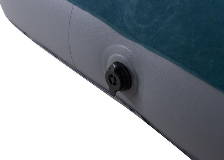 Jilong, materac flokowany z wbudowaną pompką nożną, 1-osobowy, 191-73-22 cm