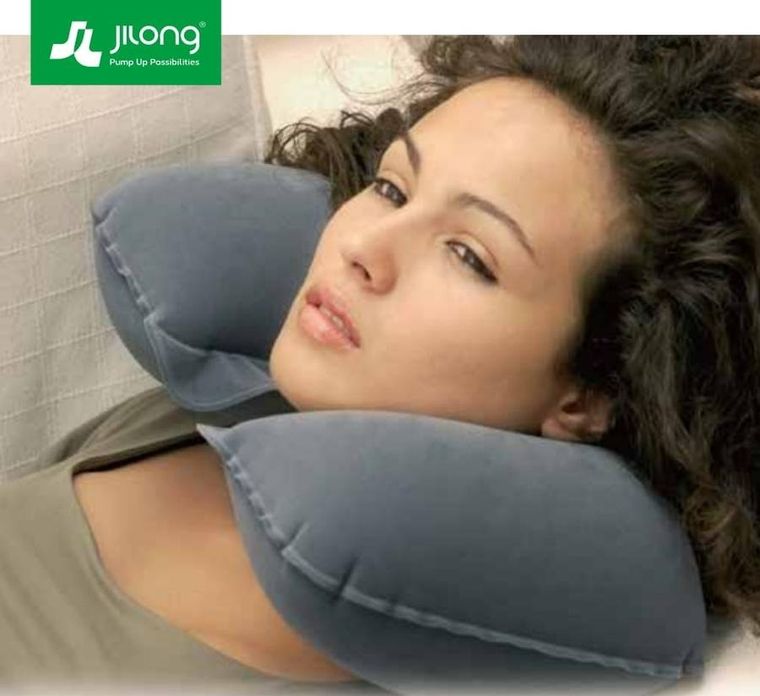 Jilong, poduszka podróżna, zagłówek, 45-28 cm
