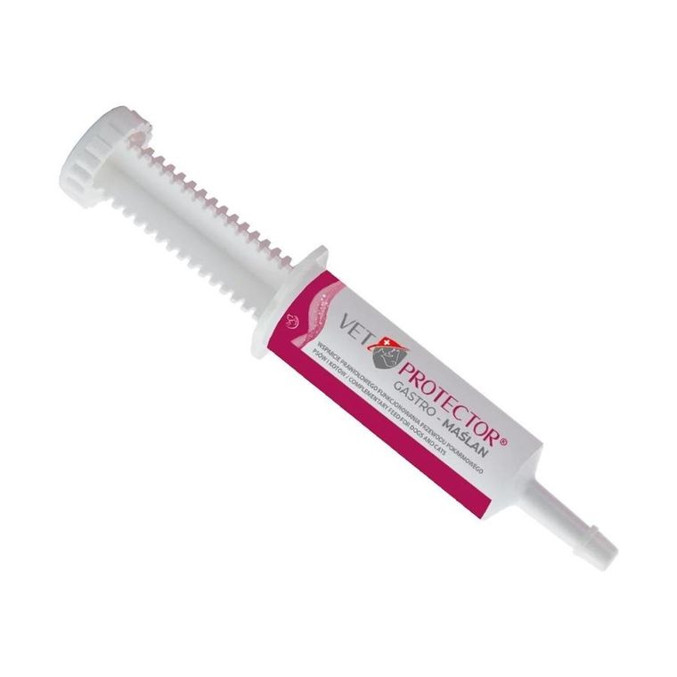 JM Sante, Vet Protector, Gastro-Maślan, wsparcie przewodu pokarmowego zwierząt, 60 ml