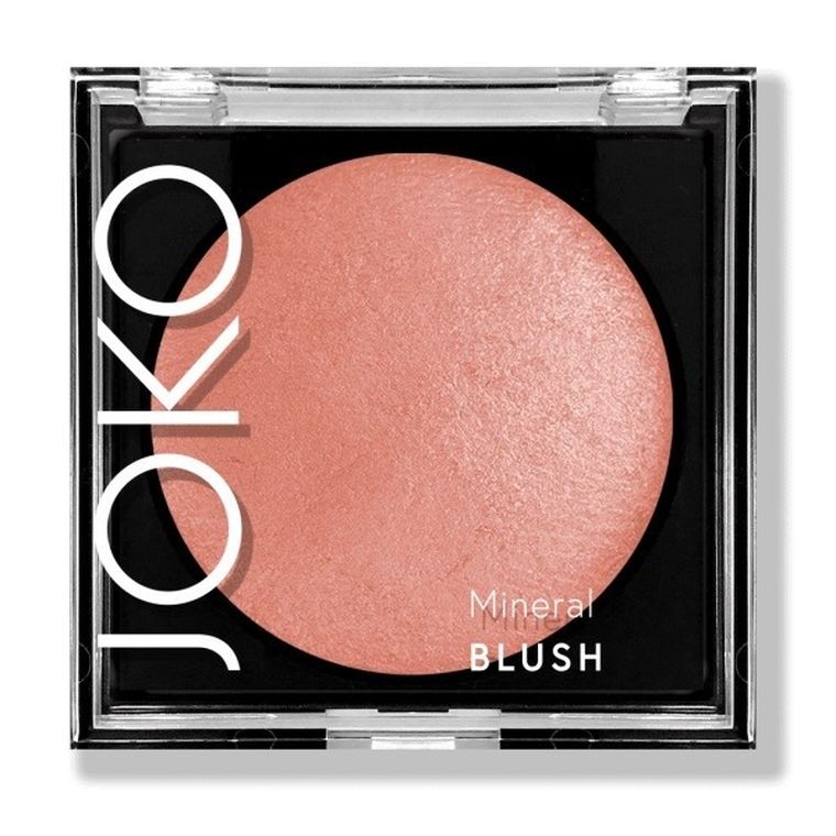 Joko, Mineral Blush, róż mineralny, spiekany, nr 14