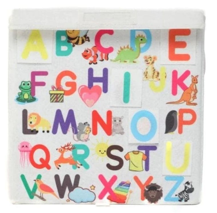 Jolly Designs, Alfabet, pudełko na zabawki