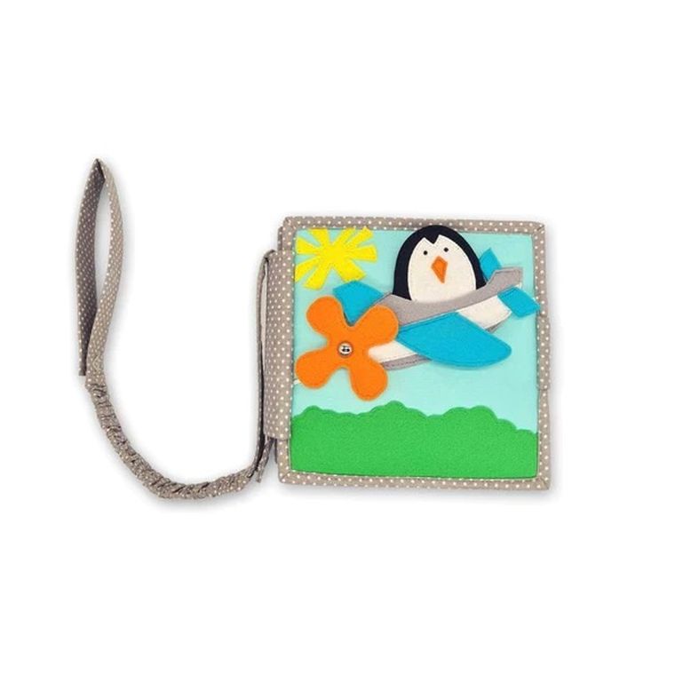 Jolly Designs, elastyczny pasek do książek, szary