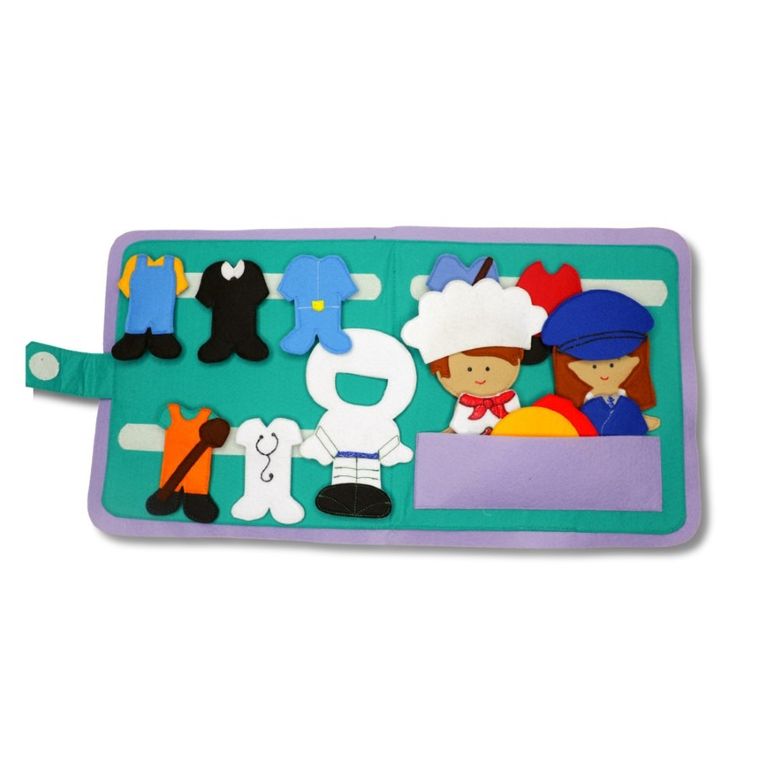 Jolly Designs. Kiedy dorosnę. Książeczka sensoryczna