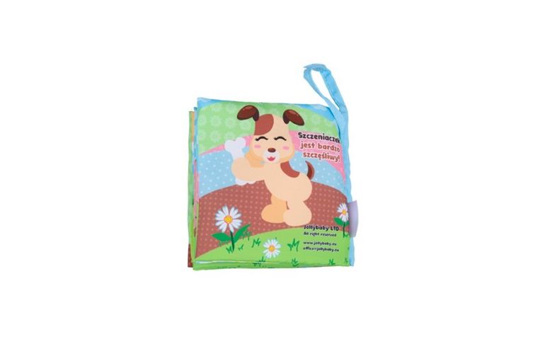 JollyBaby, Dzień szczeniaczka, książeczka sensoryczna