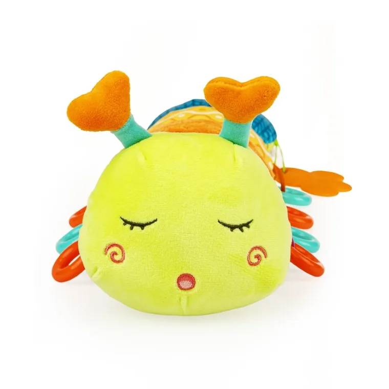 JollyBaby, Gąsienica Tomek z miarką, zabawka sensoryczna