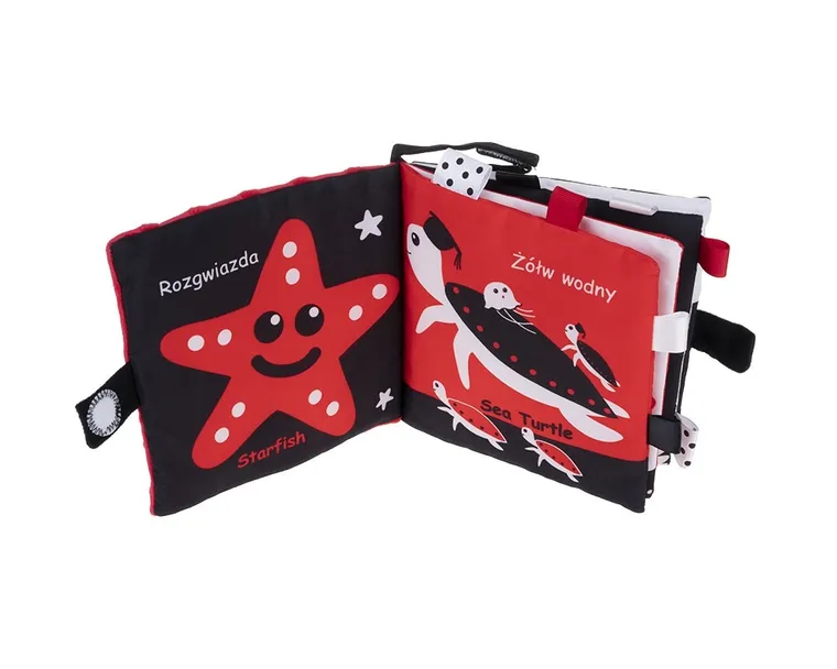 Jollybaby, książka sensoryczna, ocean