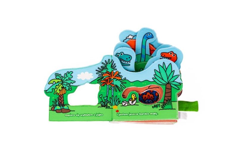 JollyBaby, Świat dinozaurów, pierwsza książeczka