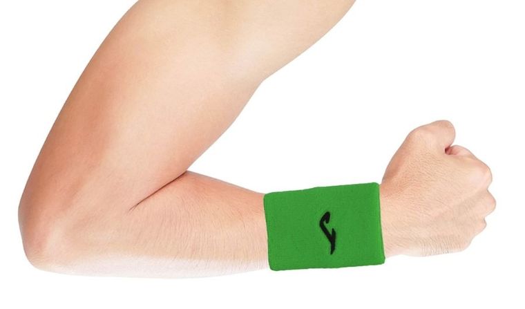 Joma, frotka na rękę, podwójna, zielona