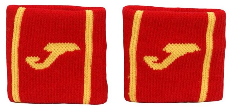 Joma, frotka, opaska na rękę, podwójna, czerwono-żółta, 400743000