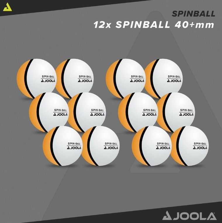 Joola, spinball, piłeczki do ping-ponga, 12 szt.