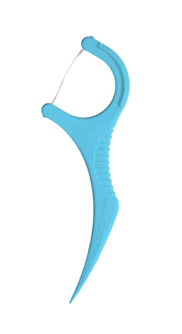 Jordan, Flosser 3w1, nić, wykałaczka i czyścik do języka, 36 szt.