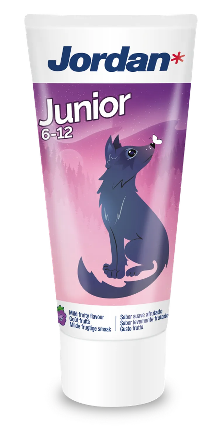 Jordan, Junior, pasta do zębów, dla dzieci 6-12 lat, 50 ml