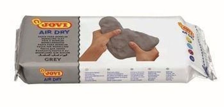 Jovi, pasta modelarska, szara, 1000g