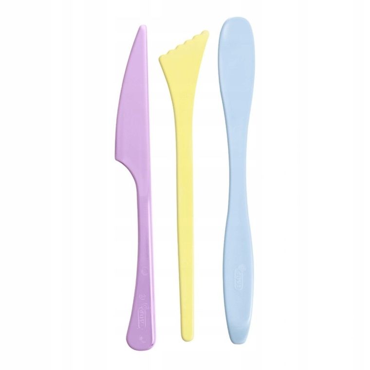 Jovi, szpatułki do modelowania, pastelowe, 3 szt.
