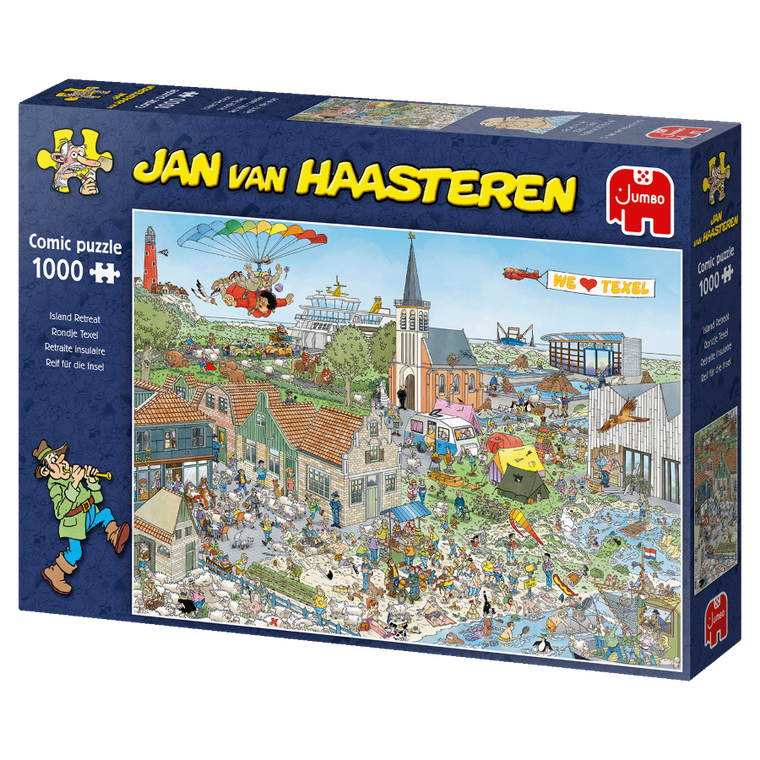 Jumbo, Zacisze na wyspie Texel, puzzle, 1000 elementów