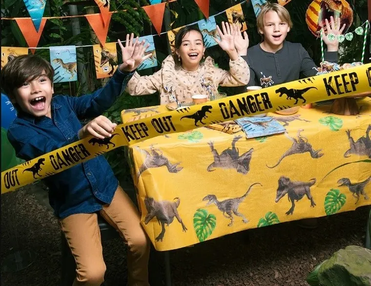 Jurassic Park, girlanda, dinozaury T-Rex