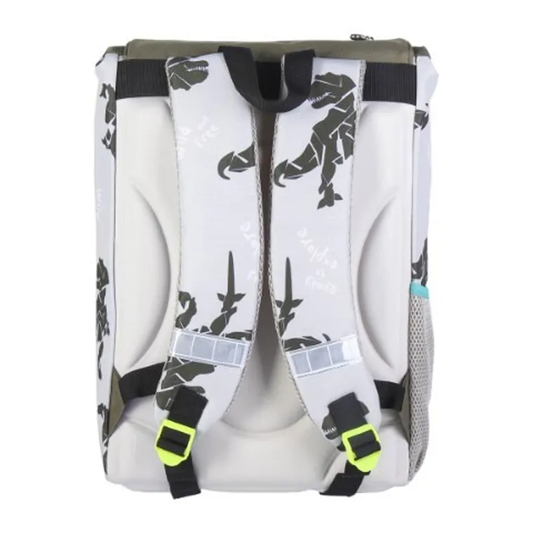 Jurassic Park, plecak szkolny, duży, brązowy