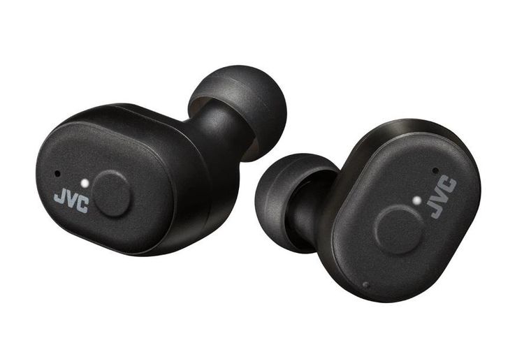JVC, słuchawki doszune, TWS, bluetooth, HAA11tbne, Black