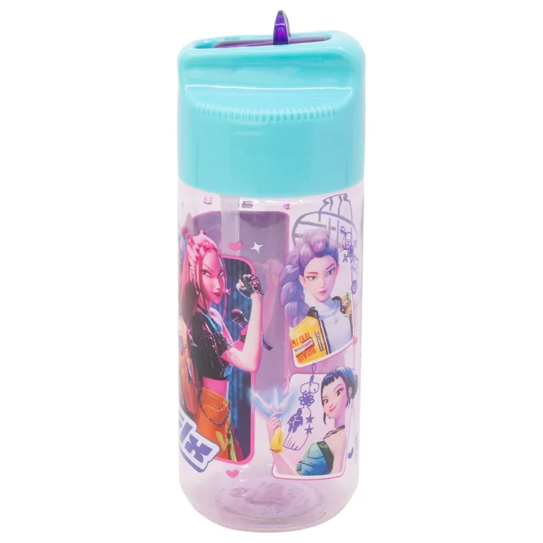 K-Pop Demon Hunters, butelka plastikowa na wodę, ecozen, 430 ml