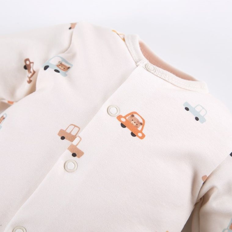 Kaftanik chłopięcy, ecru, Eevi