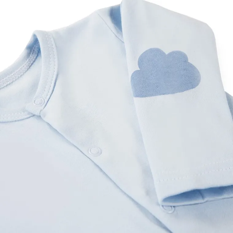 Kaftanik chłopięcy, niebieski, Eevi