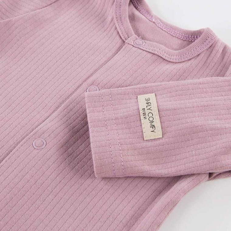 Kaftanik dziewczęcy, fioletowy, Eevi