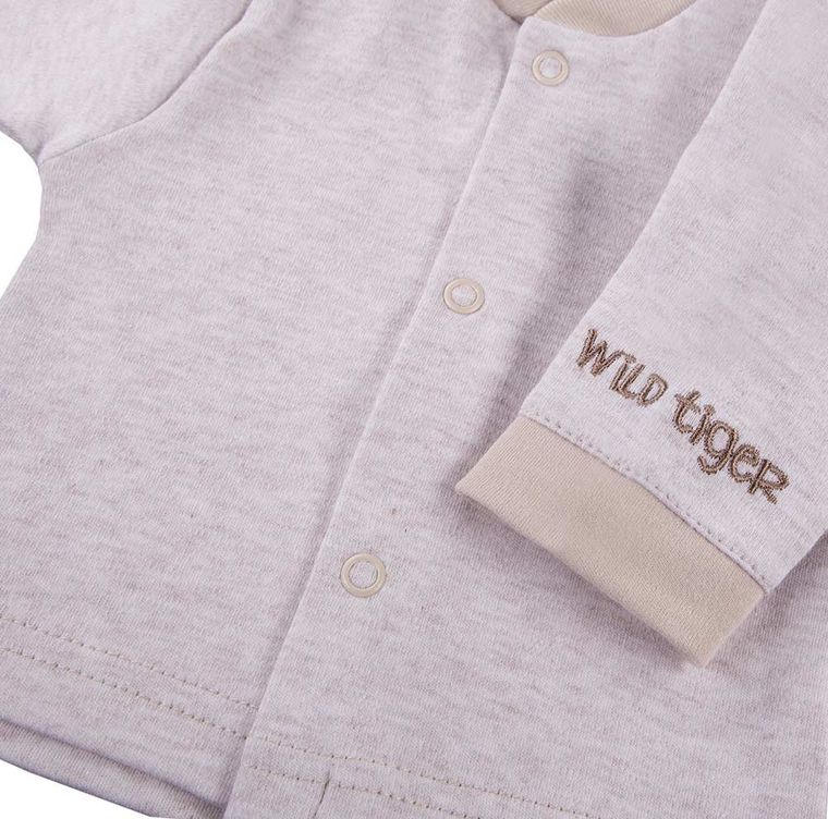 Kaftanik niemowlęcy, beżowy, Eevi