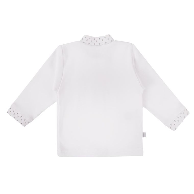 Kaftanik niemowlęcy, biały, Eevi