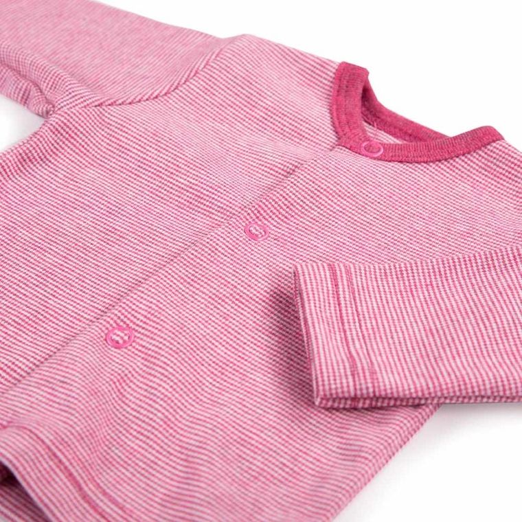 Kaftanik niemowlęcy, bordowy, Eevi