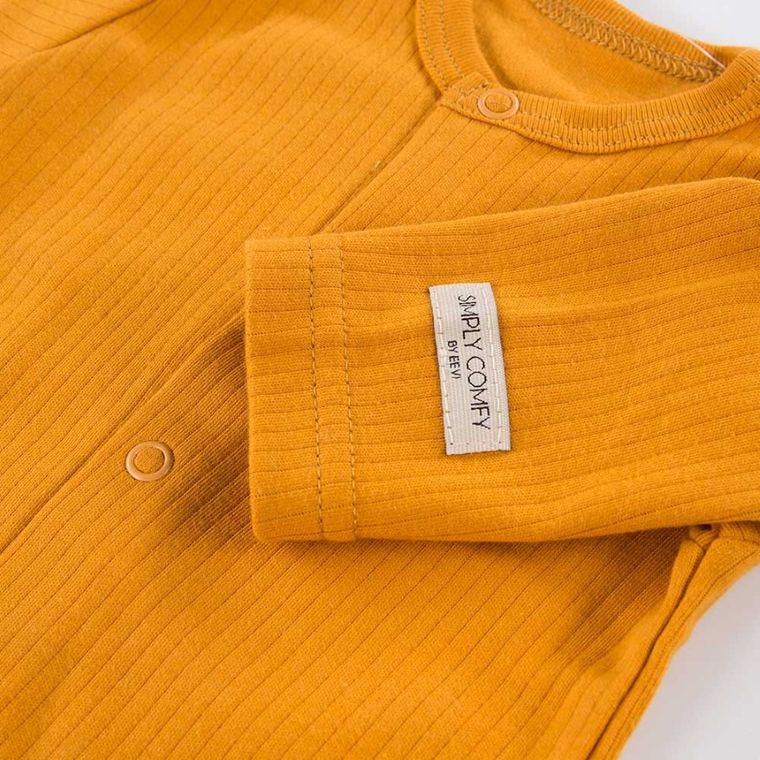 Kaftanik niemowlęcy, żółty, Eevi