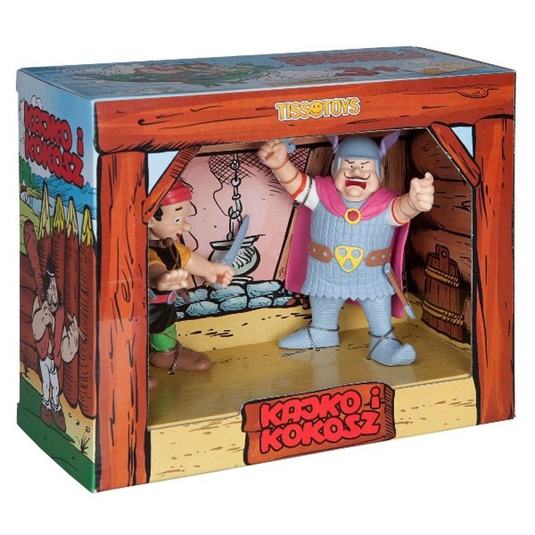 Kajko i Kokosz, Zestaw figurek, Kajko i Hegemon