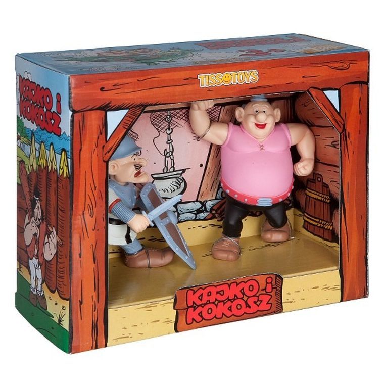 Kajko i Kokosz, Zestaw figurek, Kokosz i Kapral