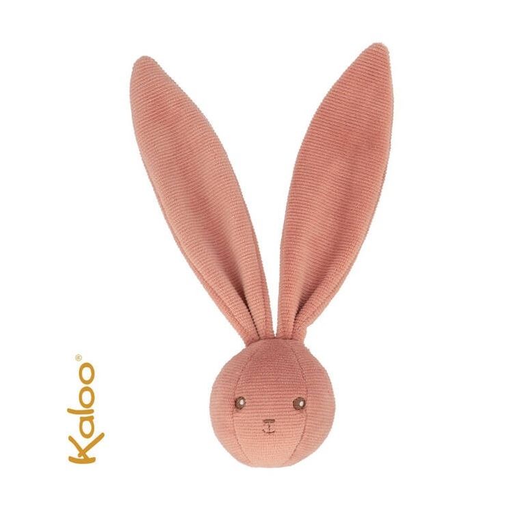 Kaloo, Lapinoo, Królik, miękka piłeczka-grzechotka, ceglana, 6 cm