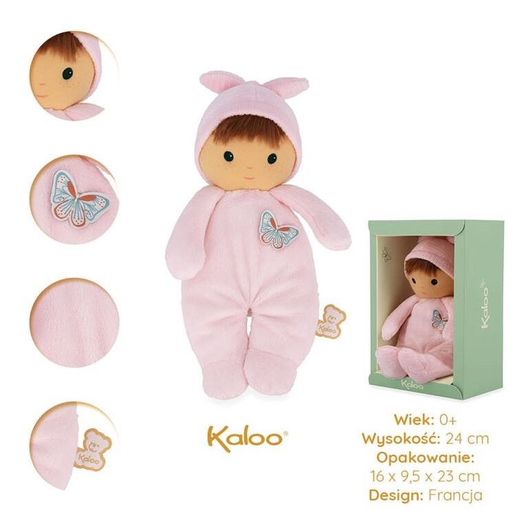 Kaloo, Tendre bebe, Camellia, lalka w pudełku, 24 cm