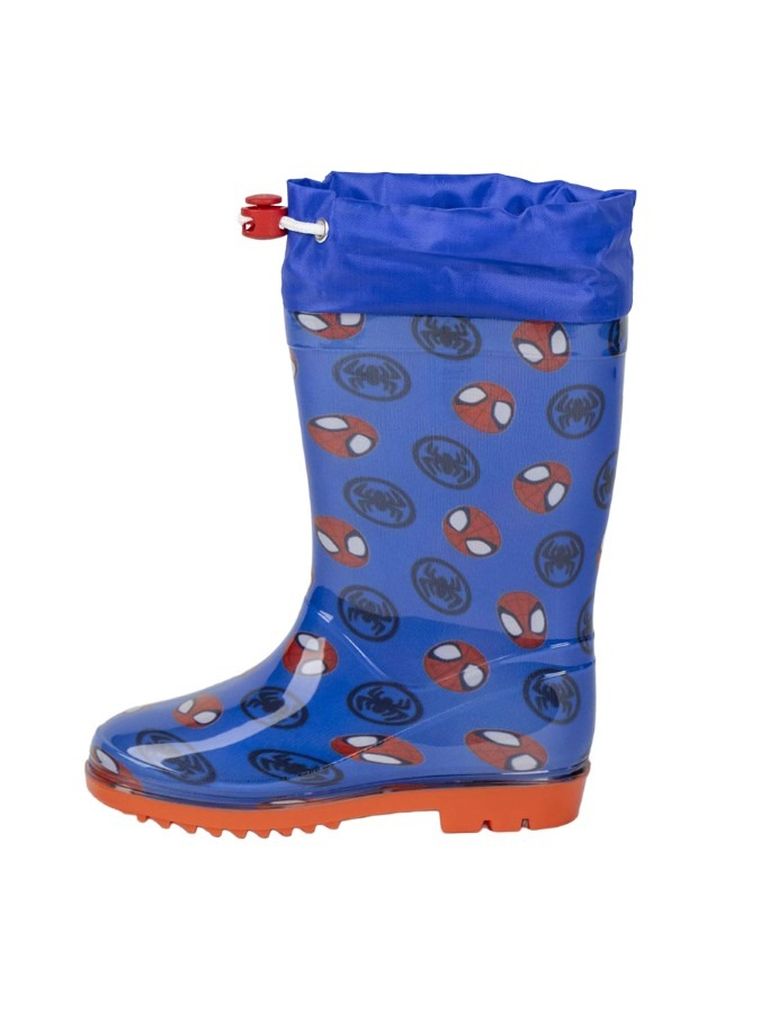 Kalosze chłopięce, granatowe, Spider-Man, Otaro