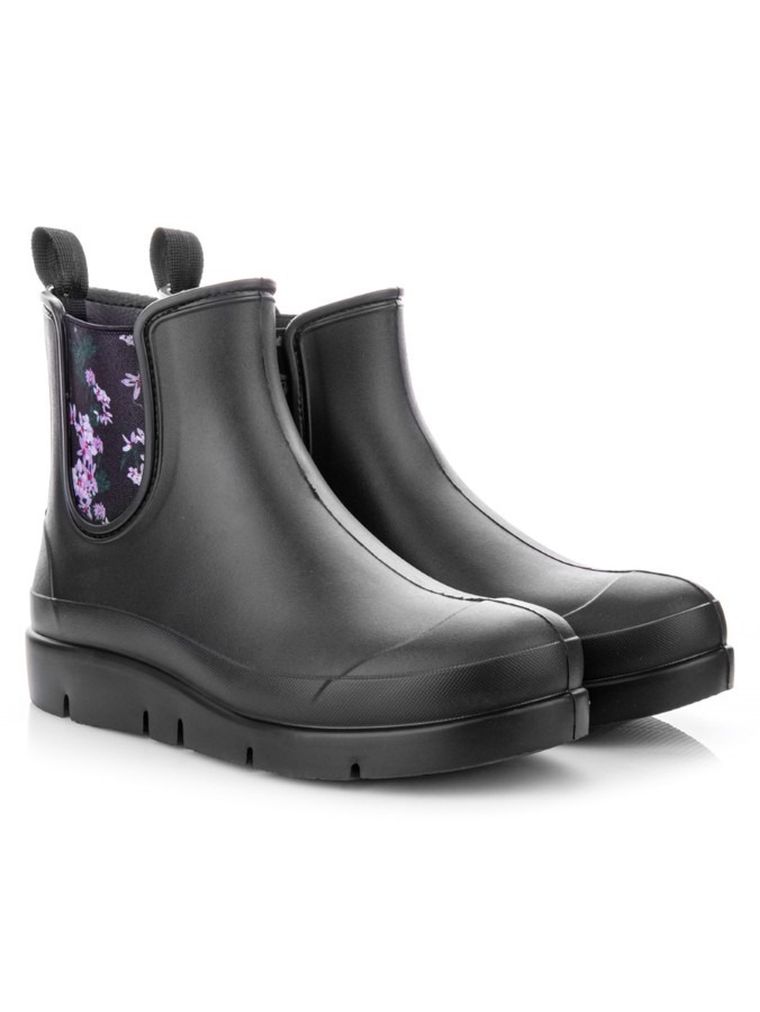 Kalosze damskie, czarne, Stella, Lemigo