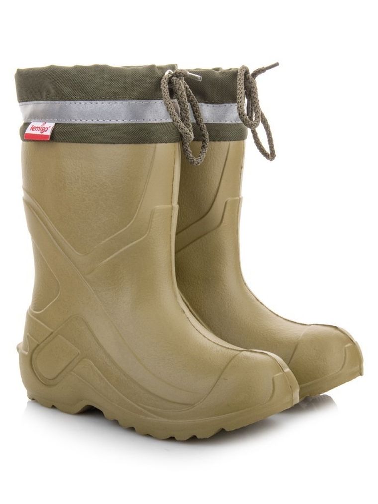 Kalosze dziecięce, khaki, Lemigo